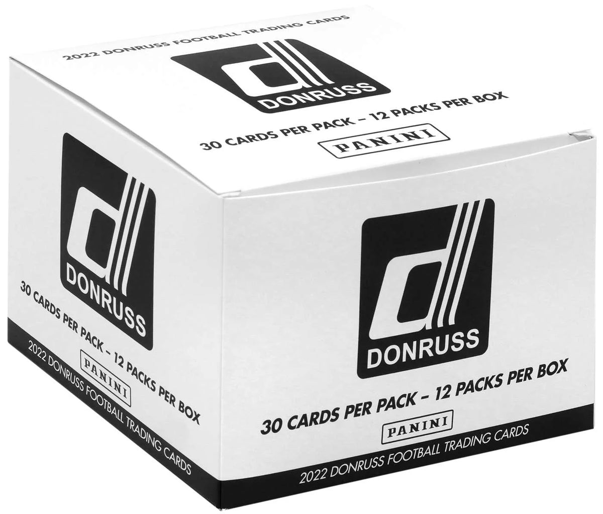 2022 Donruss Football Trading Card Value Box (12 Packs) X93720
