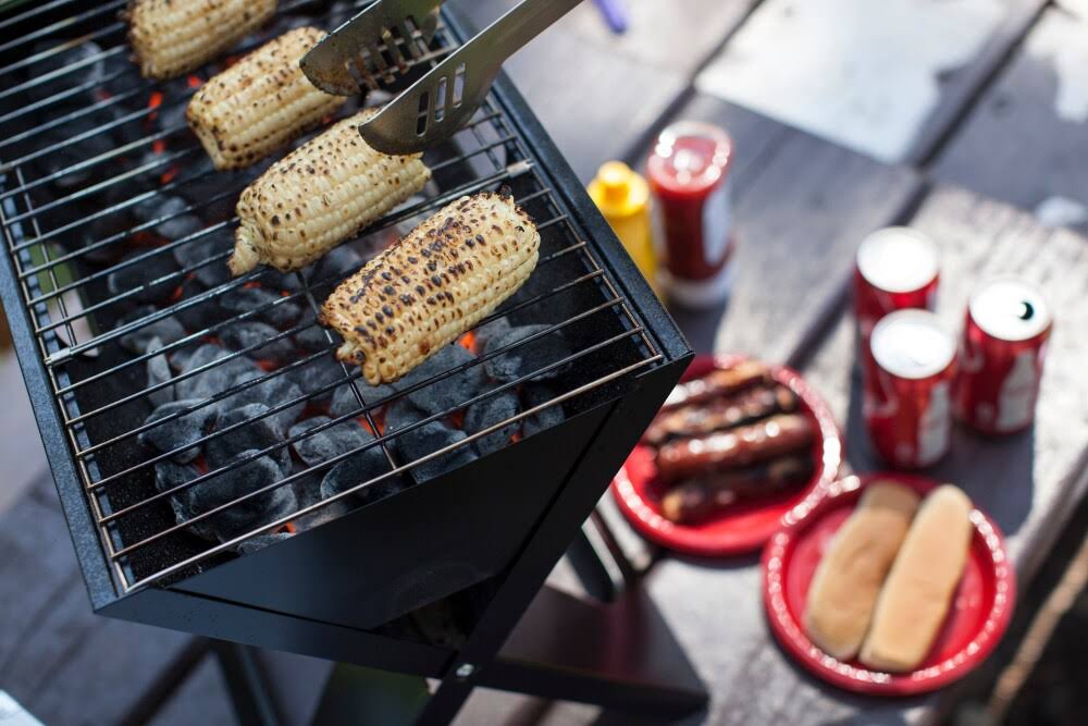 Portable BBQ Grill - Black W9107