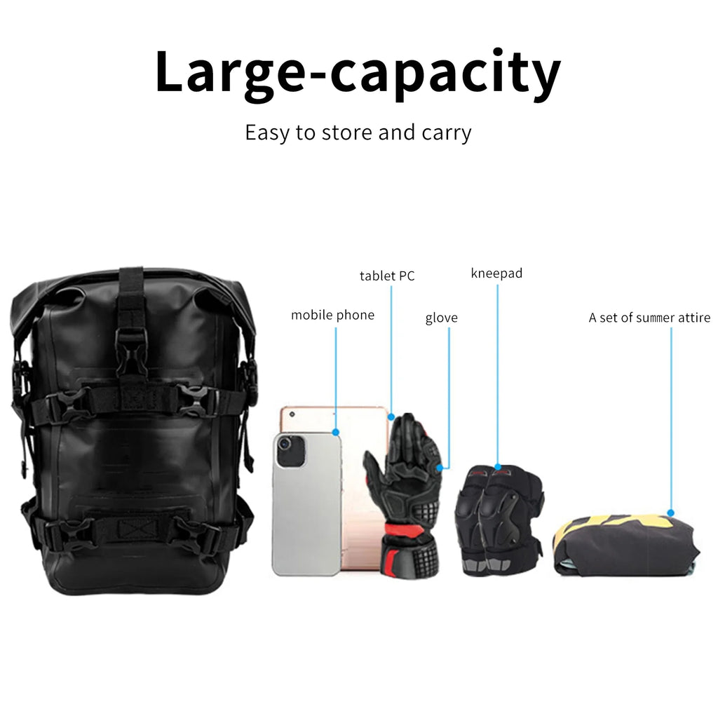 8L Waterproof Motorcycle Frame Bag R273454