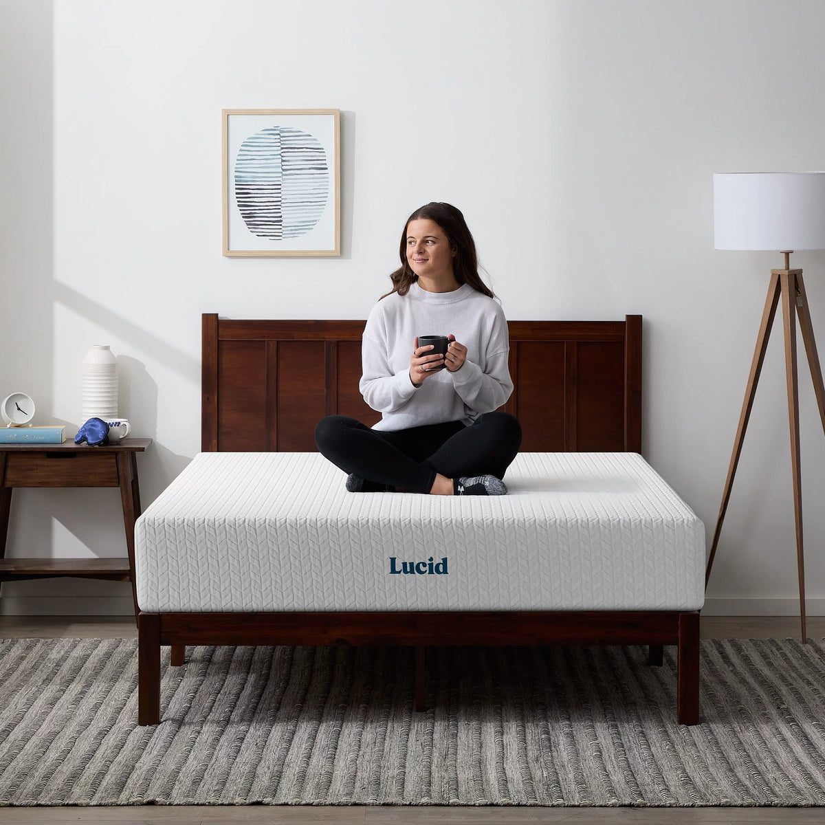 10 Gel Memory Foam Mattress Queen T47779