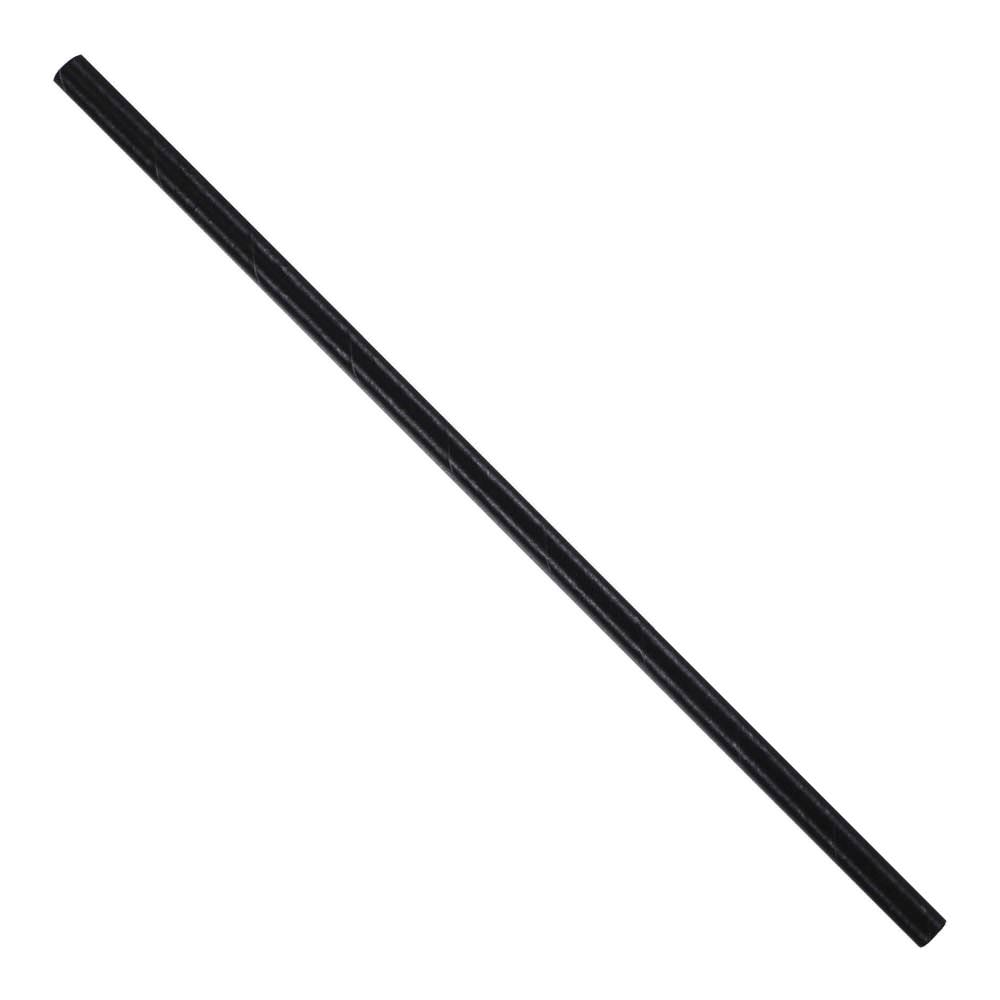 Black Paper Straws Pack of 4,800 A709940