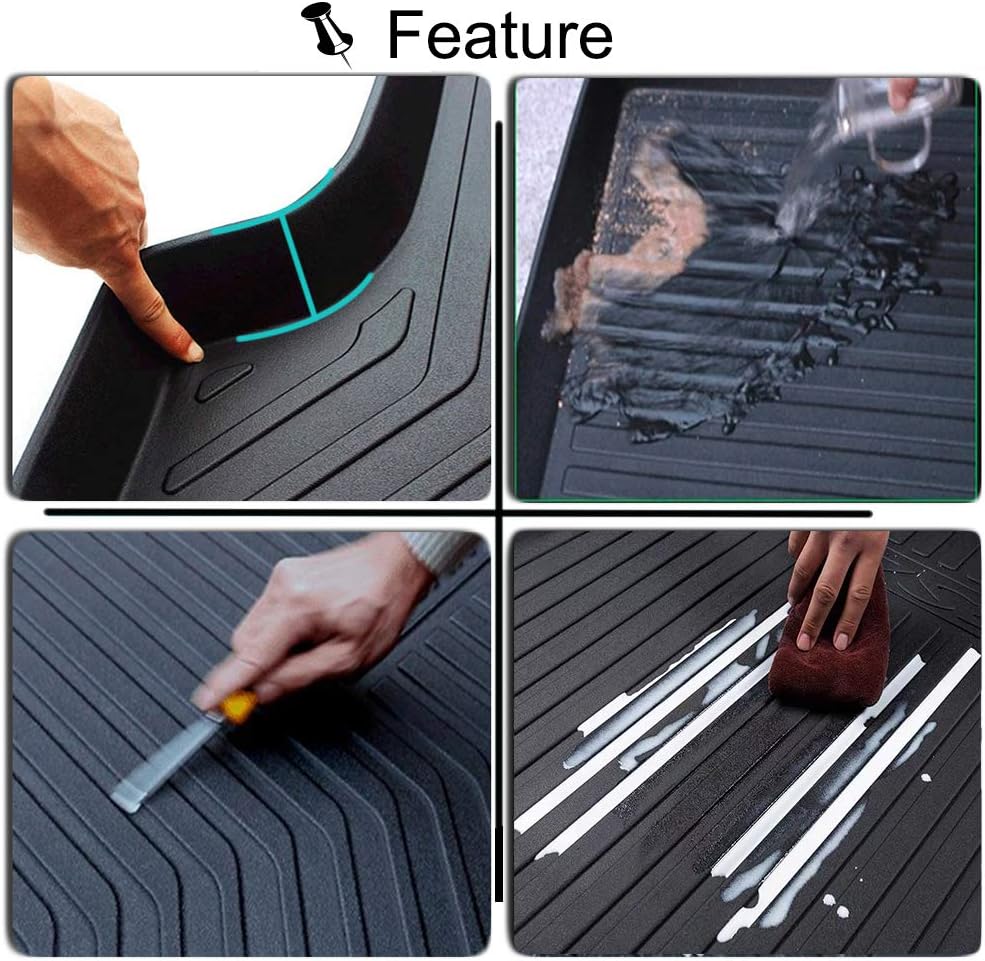 Cargo Liner Trunk Floor Mat Waterproof Protector for 2011-2021 Jeep Grand Cherokee S59253