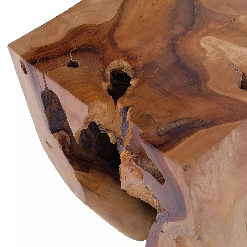 Solid Teak Wood Stool W1256