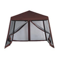 Pop-Up Gazebo with Bug Screen Sides K26762