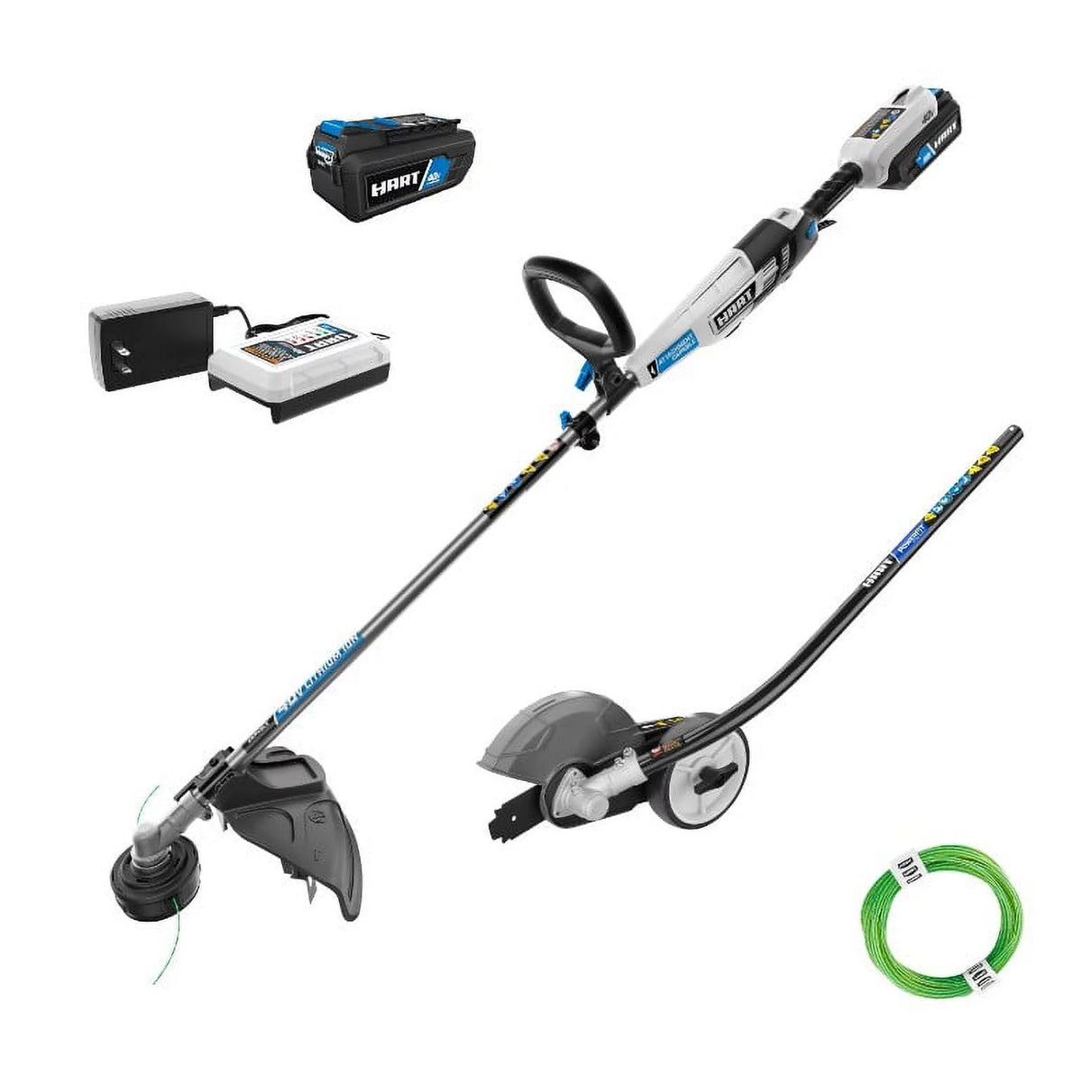 Cordless 15-inch String Trimmer Kit with Edger Attachment M1970