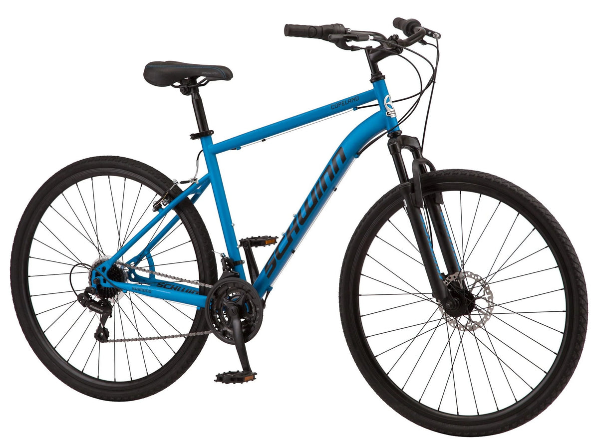 Blue 21 Speeds 700c Wheels Hybrid Bike X68797