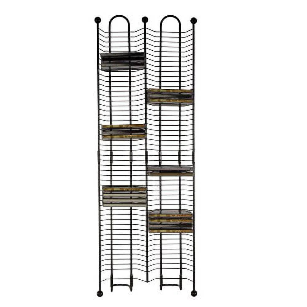 100 CD Tower Gunmetal Metal Balls D7420