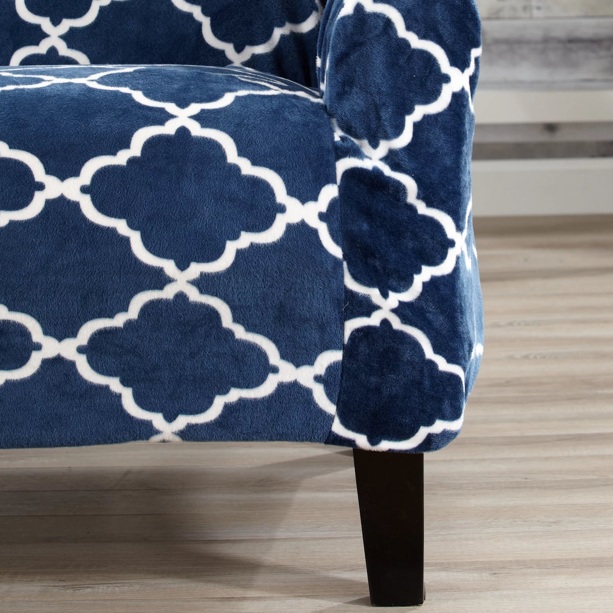 Printed Velvet Plush Washable Sofa Slipcover X76820