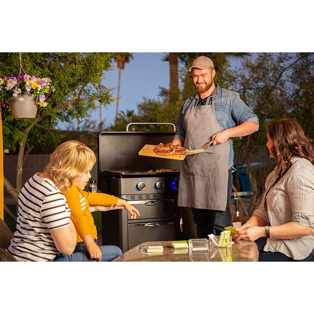 Portable 5-Burner Lift-Off Griddle with Cover Q113949