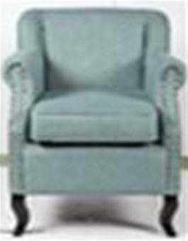 Light Blue Accent Chair T570936
