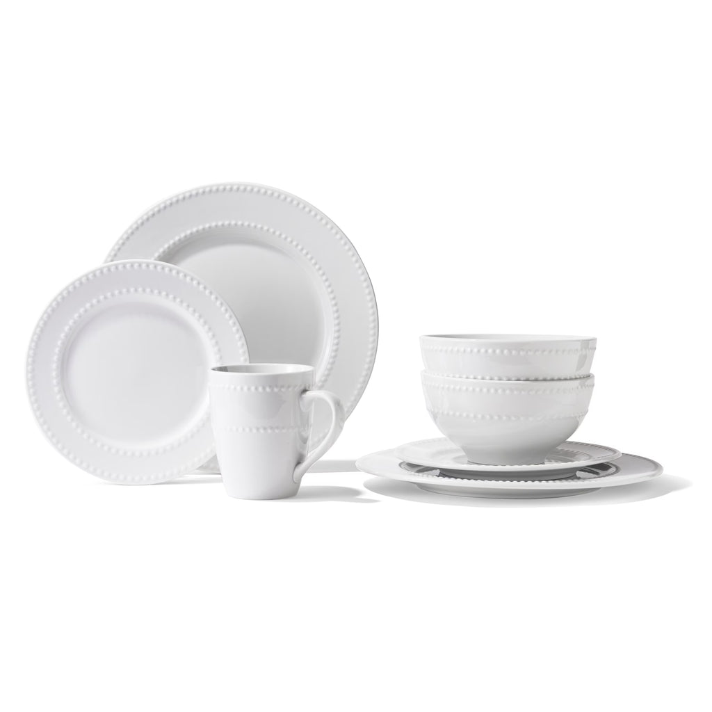 16 Pc Porcelain Dinner Set Y66696
