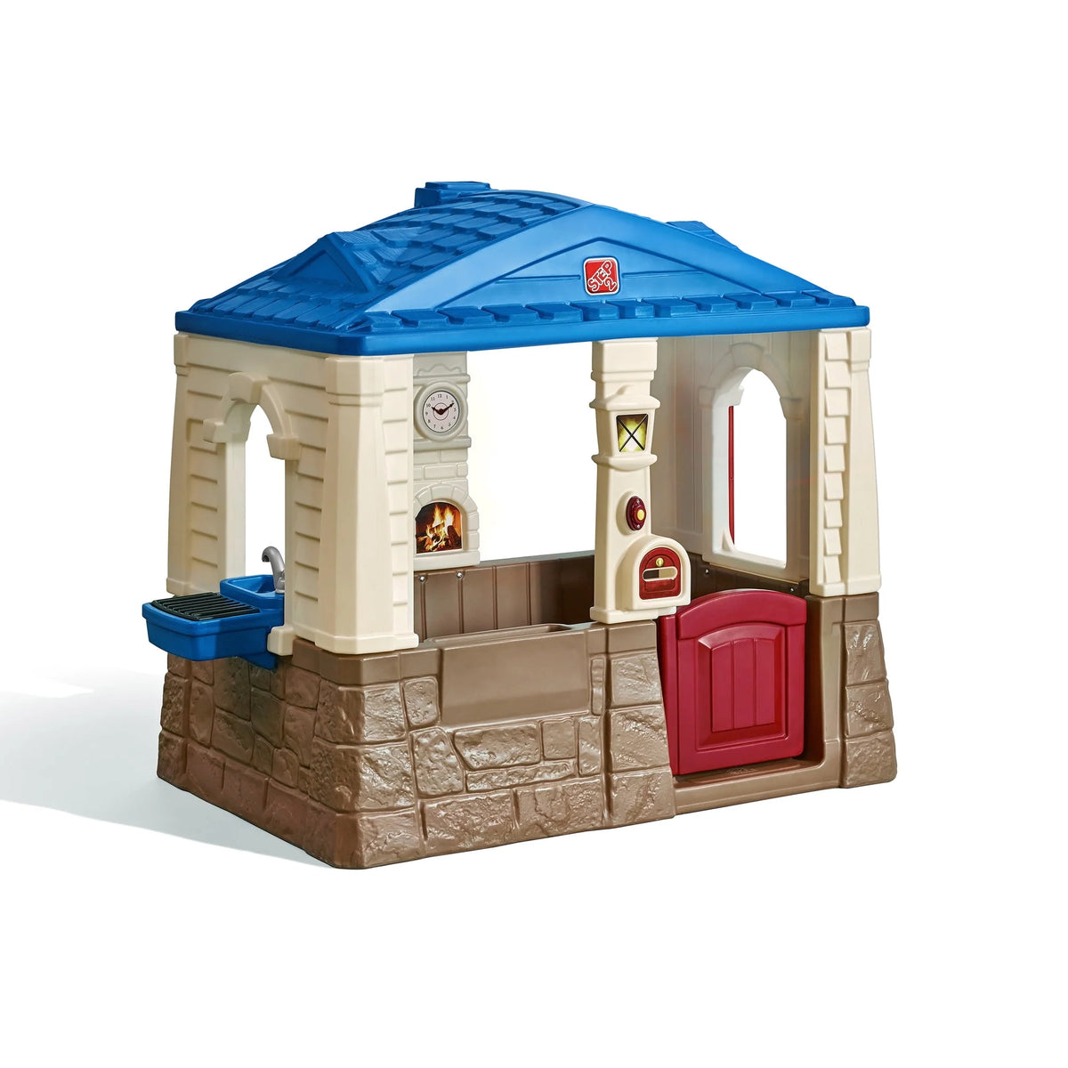Brown Plastic Kids Playhouse J25344