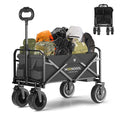 Foldable Electric Beach Cart with Side Pockets J6137