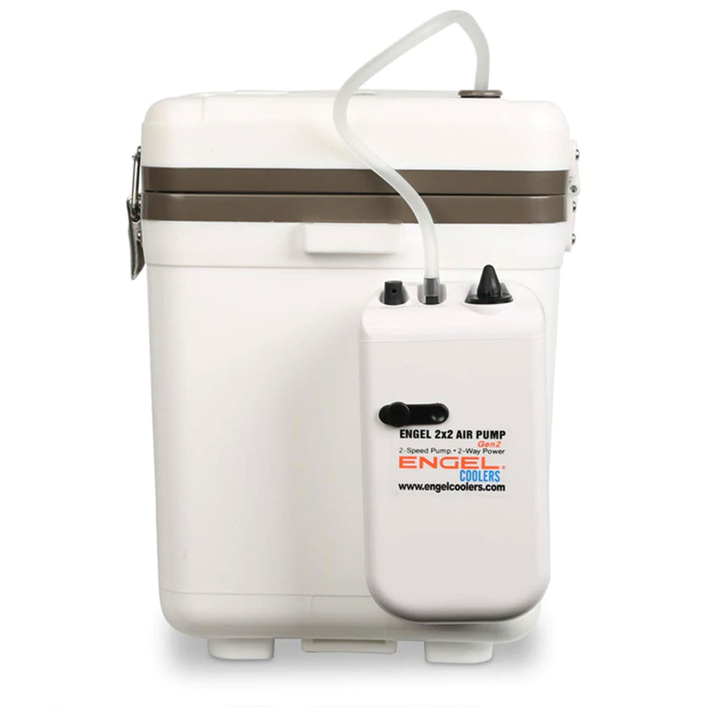 Portable Live Bait 2 Speed Aerator Pump with 12V Adapter B5151