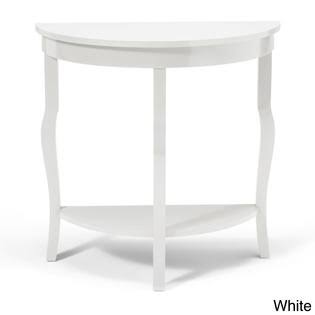 Blue Half Moon Console Table W9105