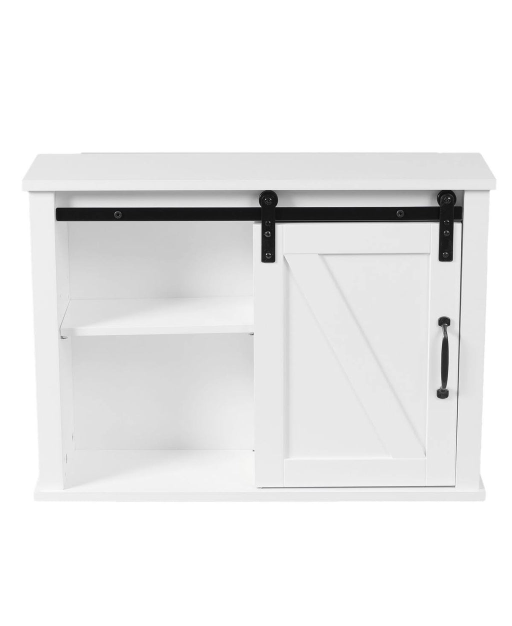 White MDF Bathroom Wall Cabinet T28600