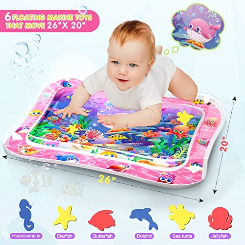 Inflatable Tummy Time Water Play Mat X156