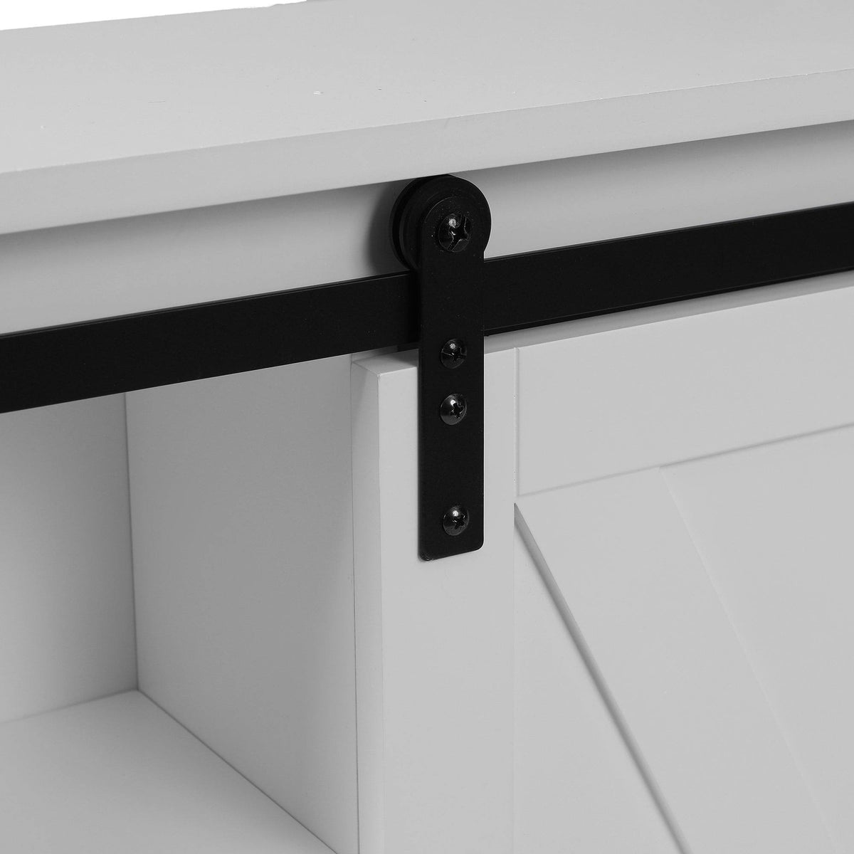 White MDF Bathroom Wall Cabinet T28600