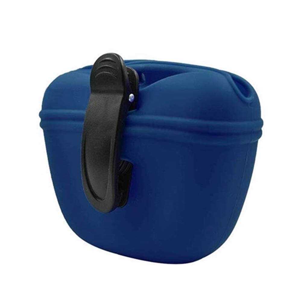 Silicone Dog Treat Pouch with Magnetic Closure and Waist Clip Q93195