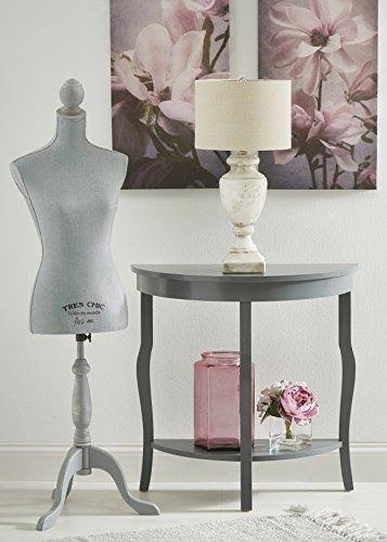 Blue Half Moon Console Table W9105