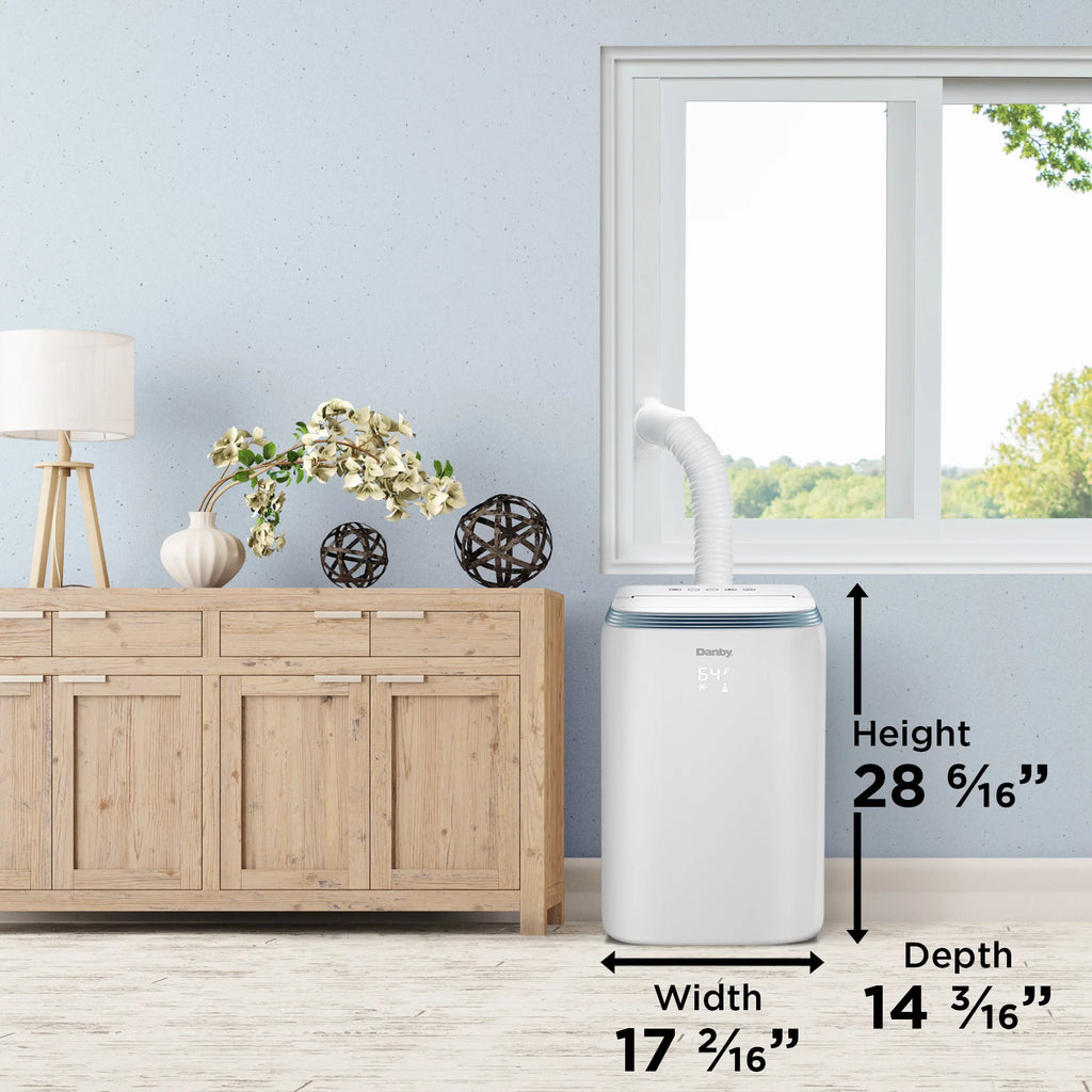 12,500 BTU Portable AC in White O957464