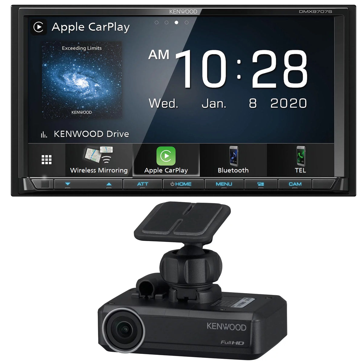 MultiMedia Receiver Compatible With Apple CarPlay & Android Auto E8927