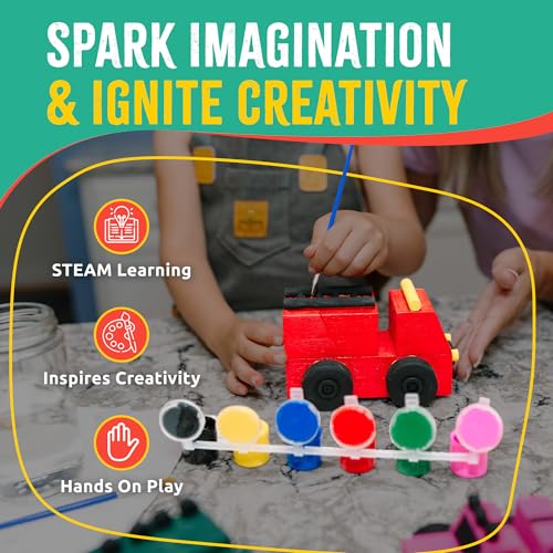 DIY Wood Building Kit, 1-Pack D504783
